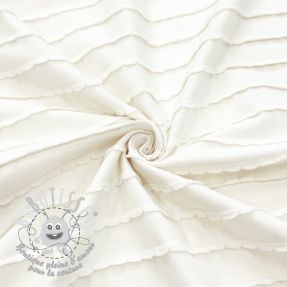 Jersey RUFFLES white