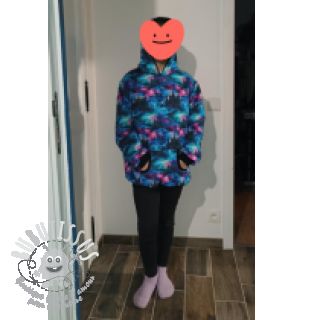 Sweat envers minkee JOGGING In the night design B digital print