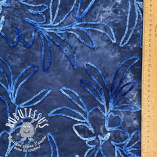 Tissu coton TIE DYE Chenille manon design B