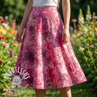 Tissu coton TIE DYE Chenille manon design C