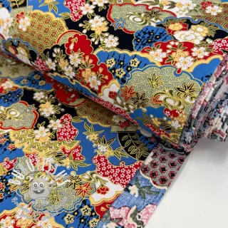 Tissu coton JAPAN collection design A