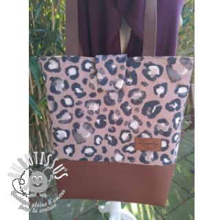 Tissu déco ANIMAL SKIN - CAMEL