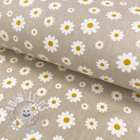 Tissu déco Linenlook Daisies