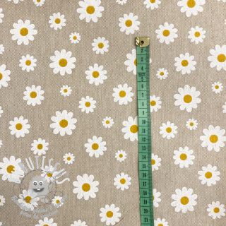 Tissu déco Linenlook Daisies