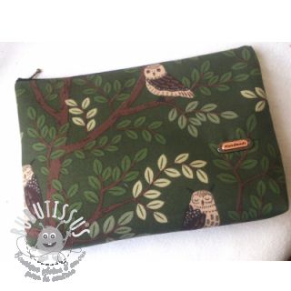 Tissu déco premium Forest Wood Owl