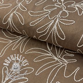 SUEDE Tape flower stone