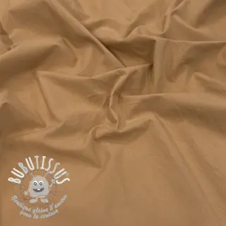 Tissu coton WASHED cinnamon