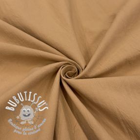 Tissu coton WASHED cinnamon