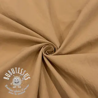 Tissu coton WASHED cinnamon
