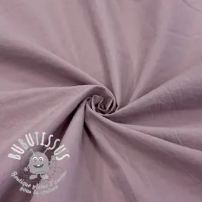 Tissu coton WASHED grape