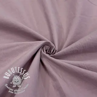 Tissu coton WASHED grape