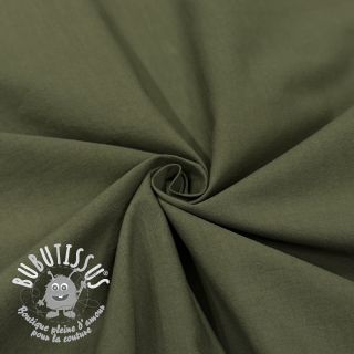 Tissu coton WASHED pickle