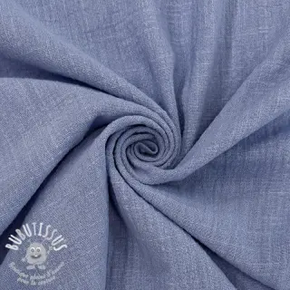 Tissu coton SLUB WASHED orchid