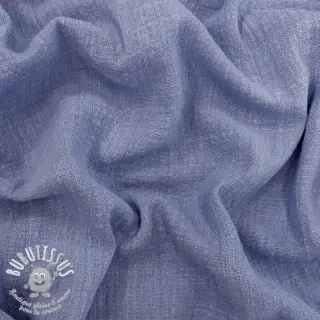 Tissu coton SLUB WASHED orchid
