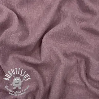 Tissu coton SLUB WASHED lavender