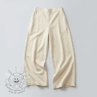 Tissu coton WASHED beige