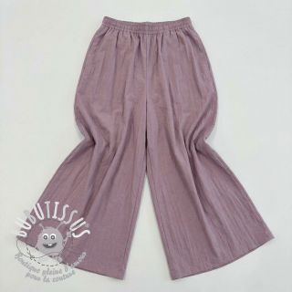 Tissu coton WASHED grape