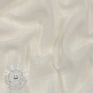 Tissu coton SLUB WASHED ecru