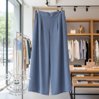 Tissu coton SLUB WASHED orchid