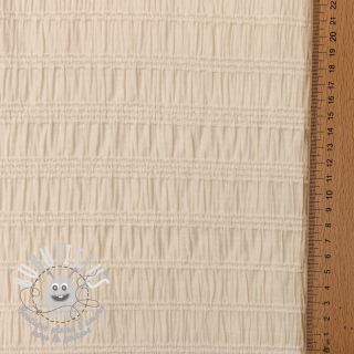 Viscose CHENILLE JACQUARD ecru
