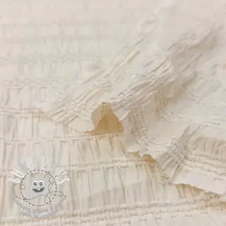 Viscose CHENILLE JACQUARD ecru