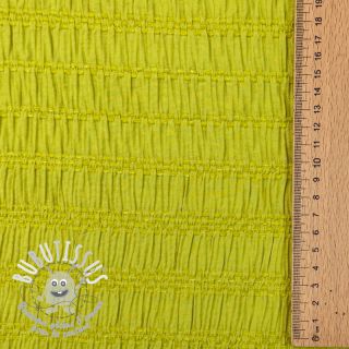 Viscose CHENILLE JACQUARD lime