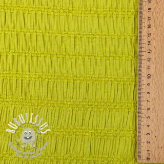 Viscose CHENILLE JACQUARD lime
