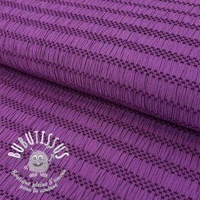 Viscose CHENILLE JACQUARD cerise