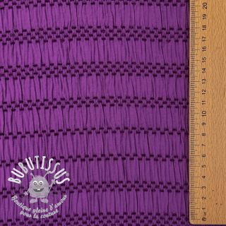 Viscose CHENILLE JACQUARD cerise