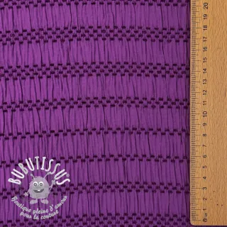 Viscose CHENILLE JACQUARD cerise
