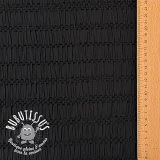 Viscose CHENILLE JACQUARD black