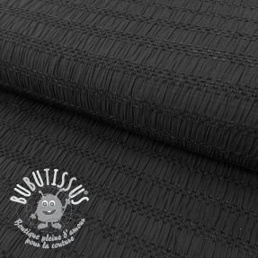 Viscose CHENILLE JACQUARD black