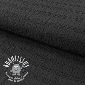 Viscose CHENILLE JACQUARD black
