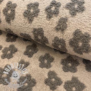 Éponge Knitted flowers sand