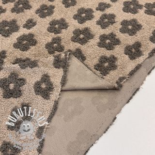 Éponge Knitted flowers sand