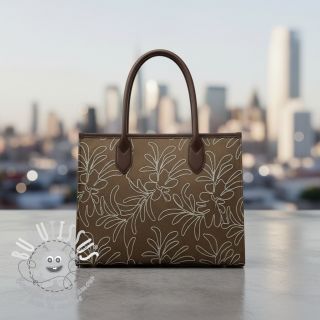 SUEDE Tape flower stone