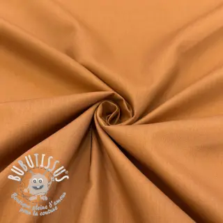 Tissu coton-viscose bronze