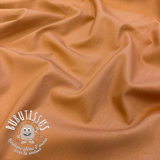 Tissu coton-viscose bronze