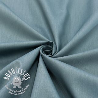 Tissu coton-viscose petrol