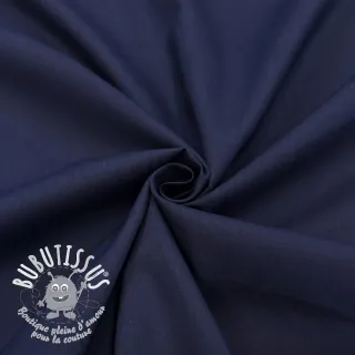 Tissu coton-viscose navy