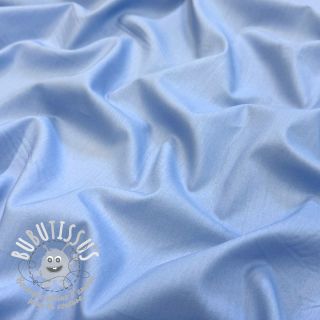 Tissu coton-viscose baby blue