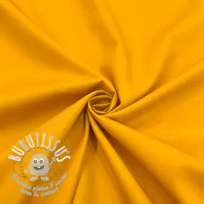 Tissu coton-viscose ochre