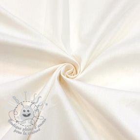 Tissu coton-viscose ecru