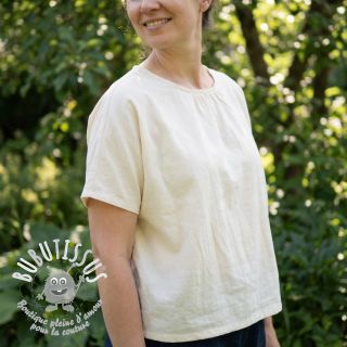 Tissu coton-viscose SIMPLY NATURAL
