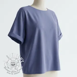 Tissu coton-viscose jeans