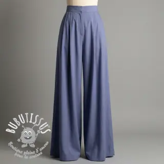 Tissu coton-viscose jeans