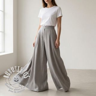Tissu coton-viscose light grey