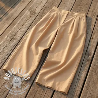 Tissu coton-viscose sand
