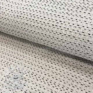 Tissu déco PIQUE Khanta ecru