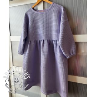 Tissu nid d’abeille bright lilac